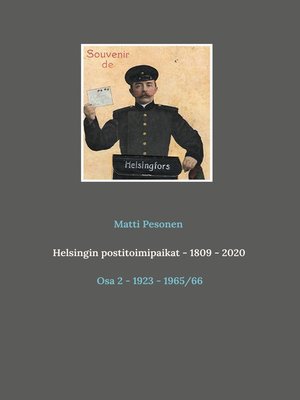 cover image of Helsingin postitoimipaikat--1809--2020